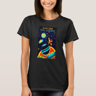 The Cosmic Explorers Club Explore The Cosmos (#14) T-Shirt