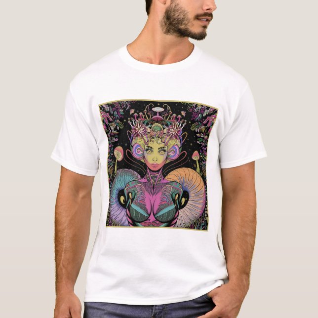 The Cosmic Forest Queen T-Shirt (Front)