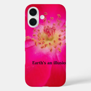 The Cosmic Rose: Nature's Deception iPhone 16 Case