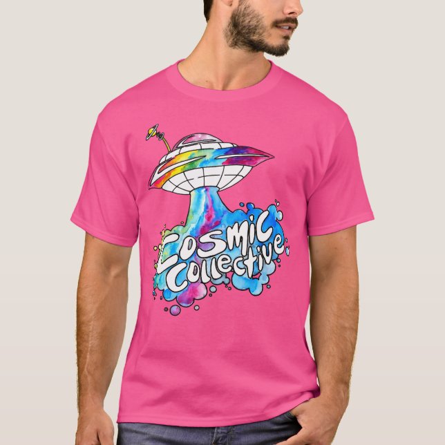 The Cosmic Space Ship T-Shirt (Front)