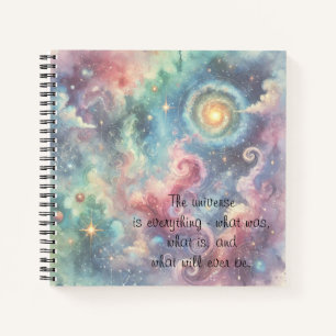 The Cosmos & Quote	 Notebook