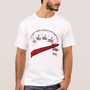 The Cost of Speed: A Deadly Choice T-Shirt