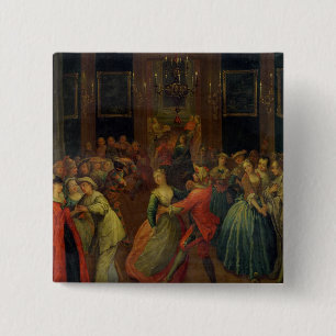 The Costume Ball 15 Cm Square Badge