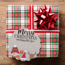 The Cosy Critters Personalised Holiday Tag