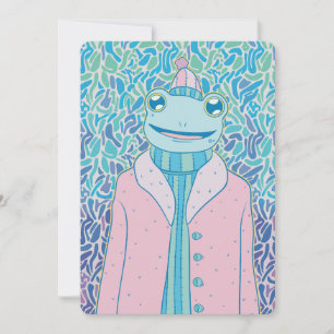 The Cosy Frog Holiday Card