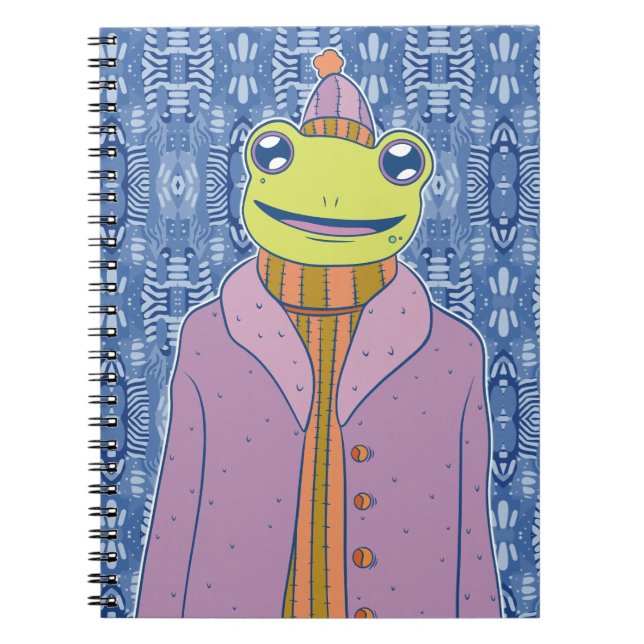 The Cosy Frog Notebook (Front)