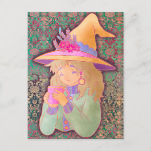 The Cosy Witch Postcard