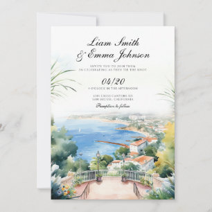 The Cote d'Azur Wedding Invitation