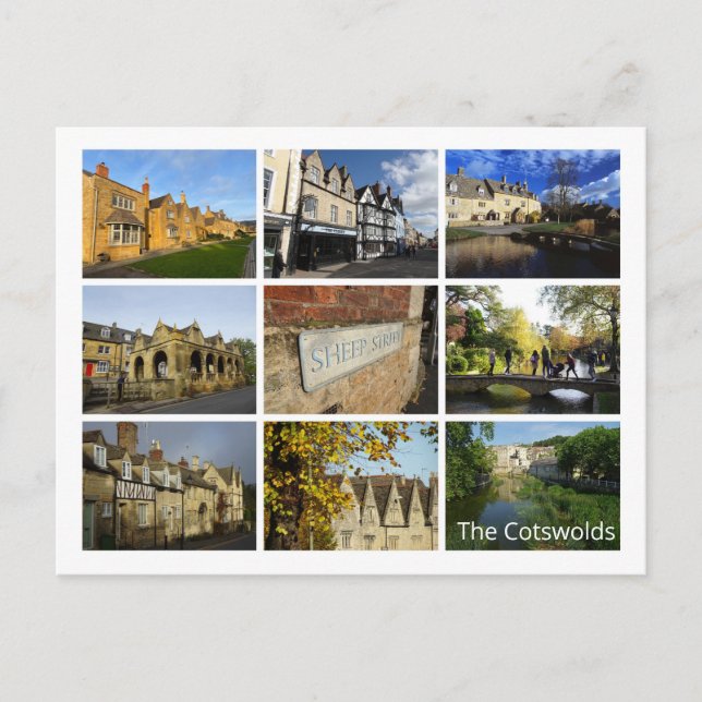 The Cotswolds Postcard (Front)