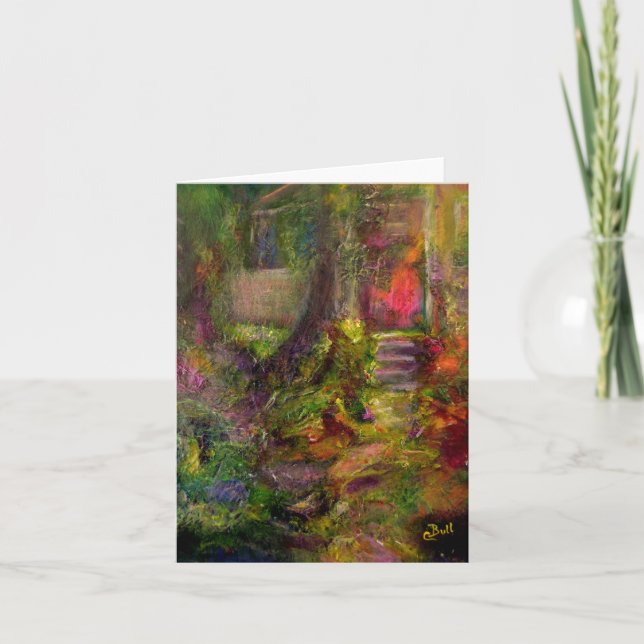 "The Cottage" Art notecard (Front)