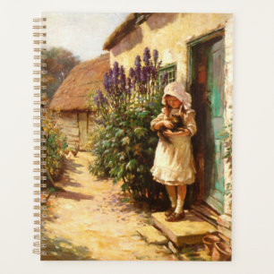 The Cottage Door, Famous Painting Planner