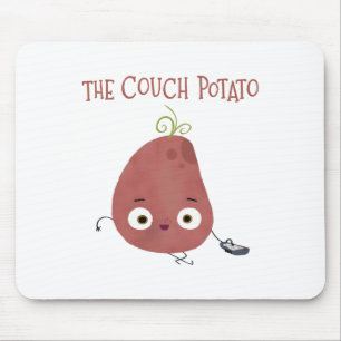 The Couch Potato Costume Tees  Mouse Pad