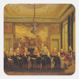 The Council of Regency for the Minority Square Sticker