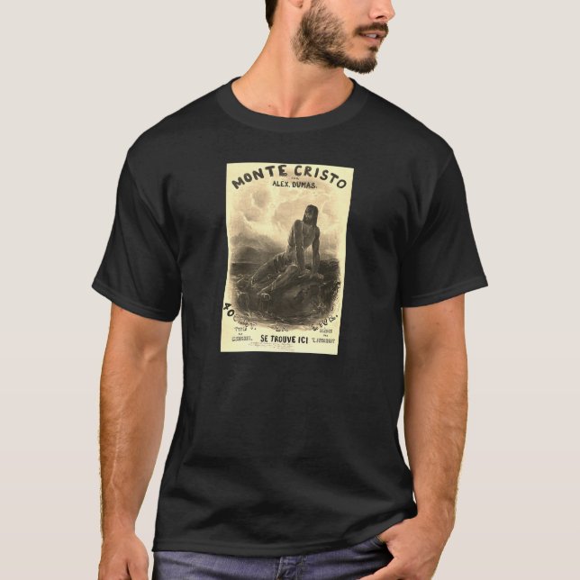 The Count of Monte Cristo - vintage  T-Shirt (Front)