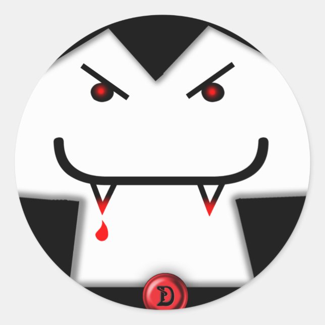 The Count Sticker (Front)