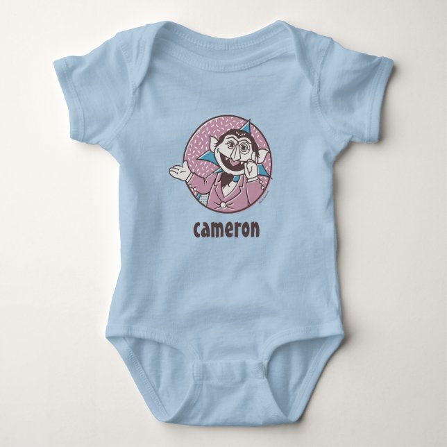 The Count | You Can Always Count On Me Baby Bodysuit (Front)