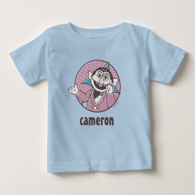 The Count | You Can Always Count On Me Baby T-Shirt (Front)