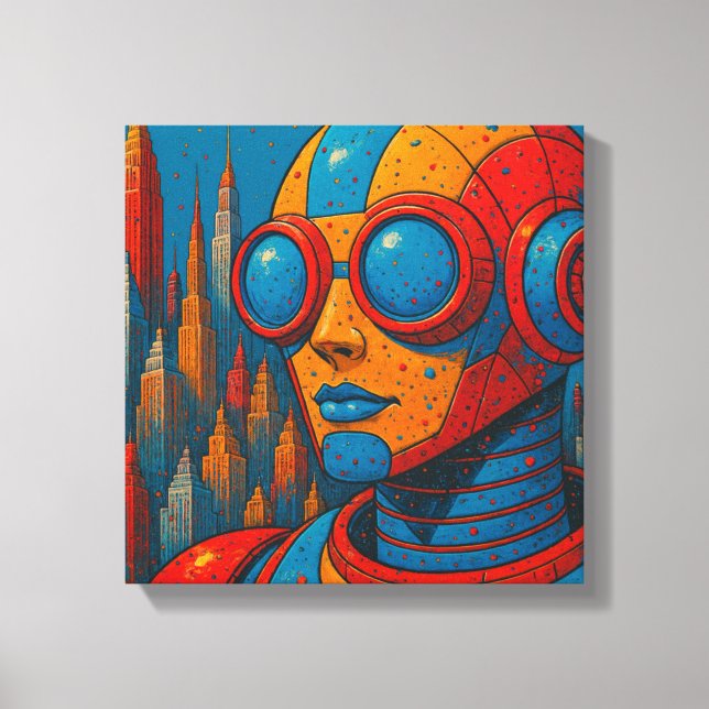 The Counterfeit Man-2 Canvas Print (Front)