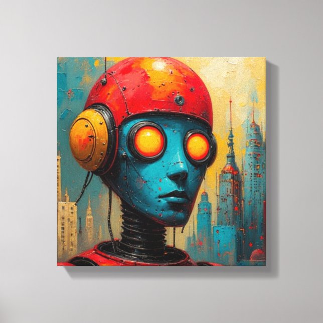 The Counterfeit Man-4 Canvas Print (Front)