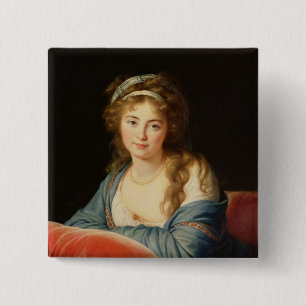 The Countess Catherine Vassilievna Skavronskaia 15 Cm Square Badge
