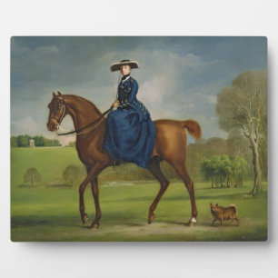 The Countess of Coningsby in the Costume of the Ch Plaque