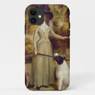 The Countess of Effingham with Gun and Shooting Do Case-Mate iPhone Case