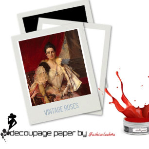 The Countess of Prussia Decoupage Paper