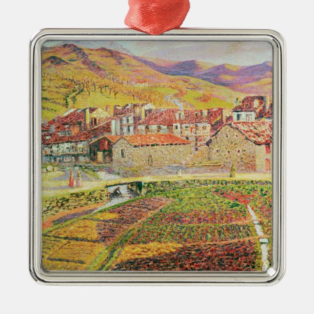 The Countryside Metal Tree Decoration (Front)