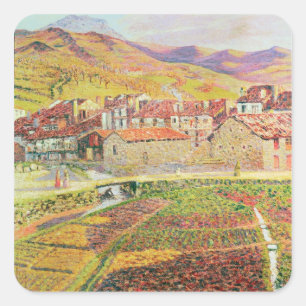 The Countryside Square Sticker