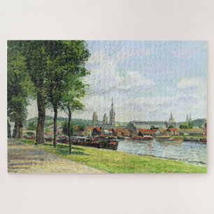 The Cours la Reine, The Notre Dame Cathedral Jigsaw Puzzle