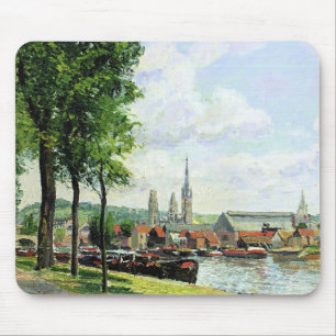 The Cours la Riene, Notre Dame Mouse Pad