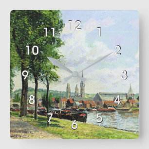 The Cours la Riene, Notre Dame Square Wall Clock