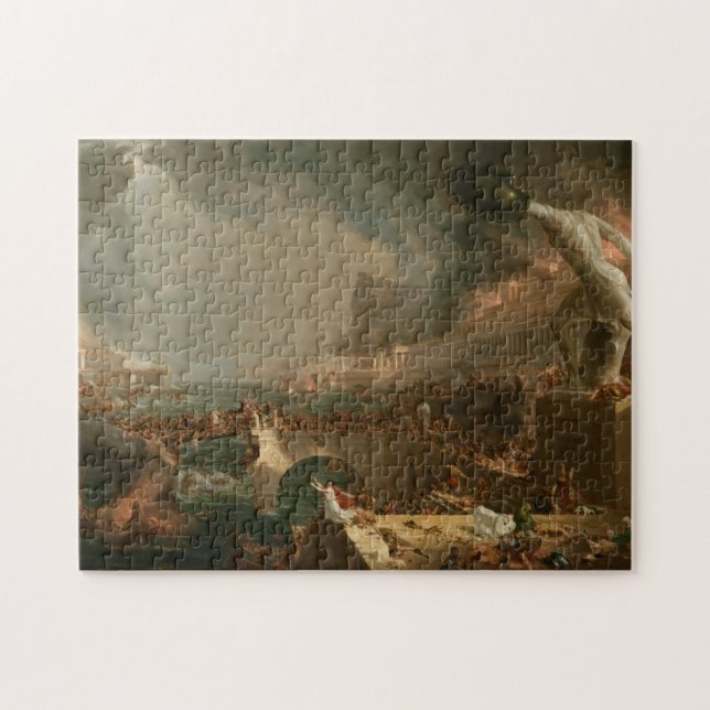 The Course of Empire - Destruction by Thomas Cole Jigsaw Puzzle (Horizontal)