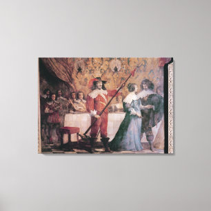 The Court Ball Canvas Print