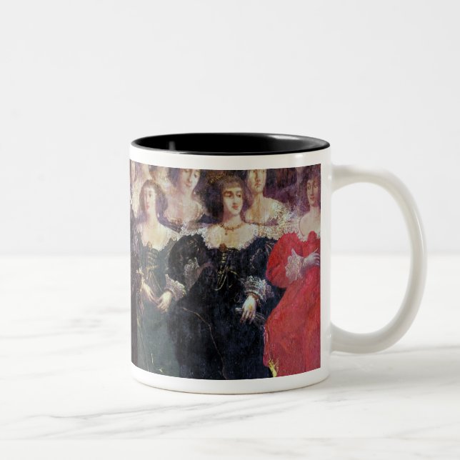 The Court Ball Two-Tone Coffee Mug (Right)