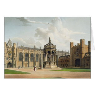 The Court of Trinity College, Cambridge, from 'The