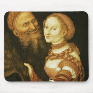 The Courtesan and the Old Man, c.1530 Mouse Pad
