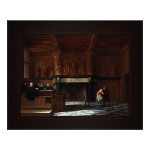 The Courtroom Of The Burgt Vrije, In Bruges Photo Print