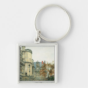 The Courtyard of the Museum of Cluny, c.1878-80 Key Ring
