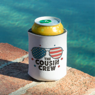 The Cousin Crew 250th Anniversary 4th Of July Can Cooler