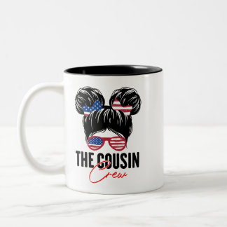 The Cousin Crew  Us Messy Bun Mug