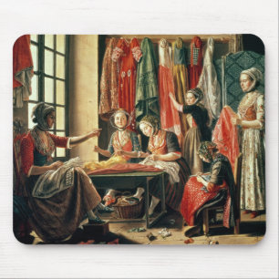 The Couturier's workshop, Arles, 1760 Mouse Pad