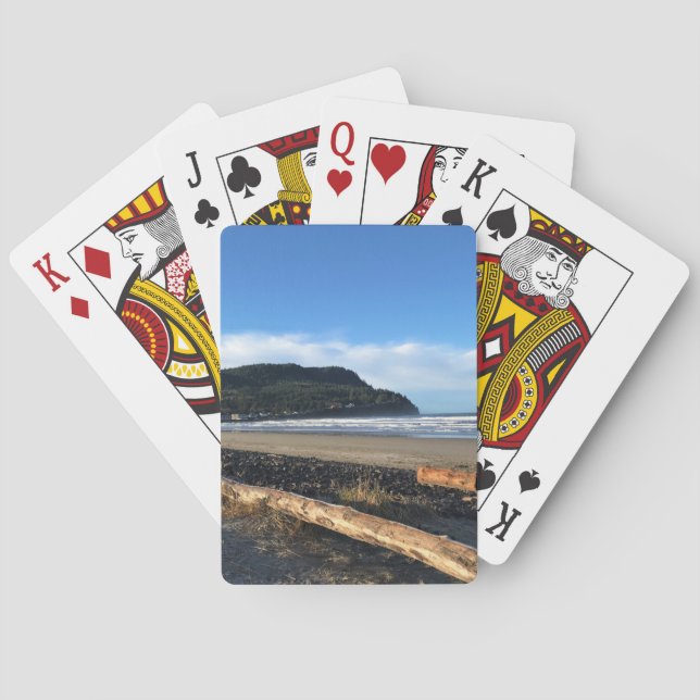The Cove at Seaside, Oregon Playing Cards (Back)