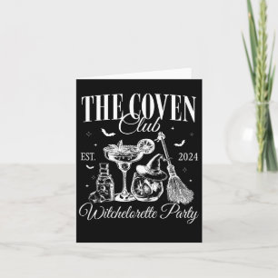 The Coven Club Witch Bychelorette Gothic Halloween Card