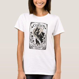 The Coven Witchy Tarot Card Bachelorette Party T-Shirt