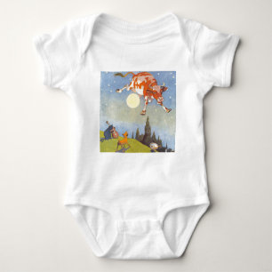 The Cow Jumped Over The Moon Baby Bodysuit