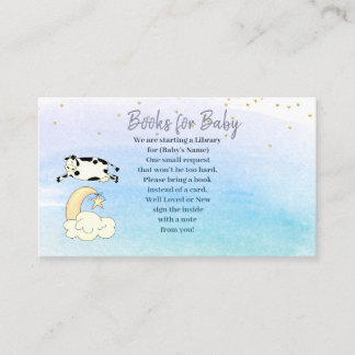 The Cow Jumped Over The Moon Boys Bring a Book Enclosure Card