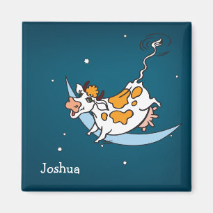 The Cow jumped over the Moon Magnet