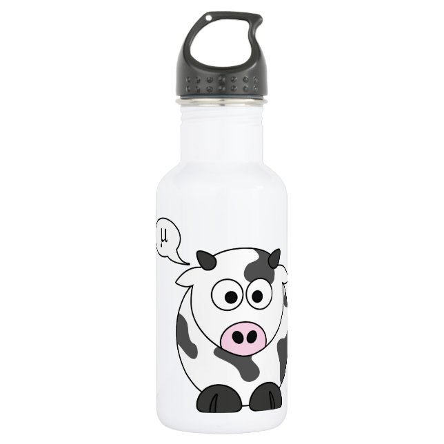The Cow Says μ 532 Ml Water Bottle (Front)