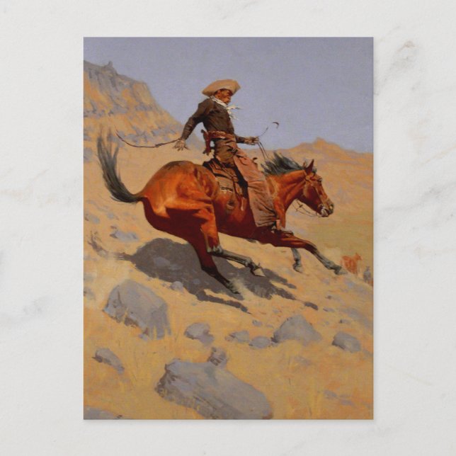 The Cowboy Postcard (Front)